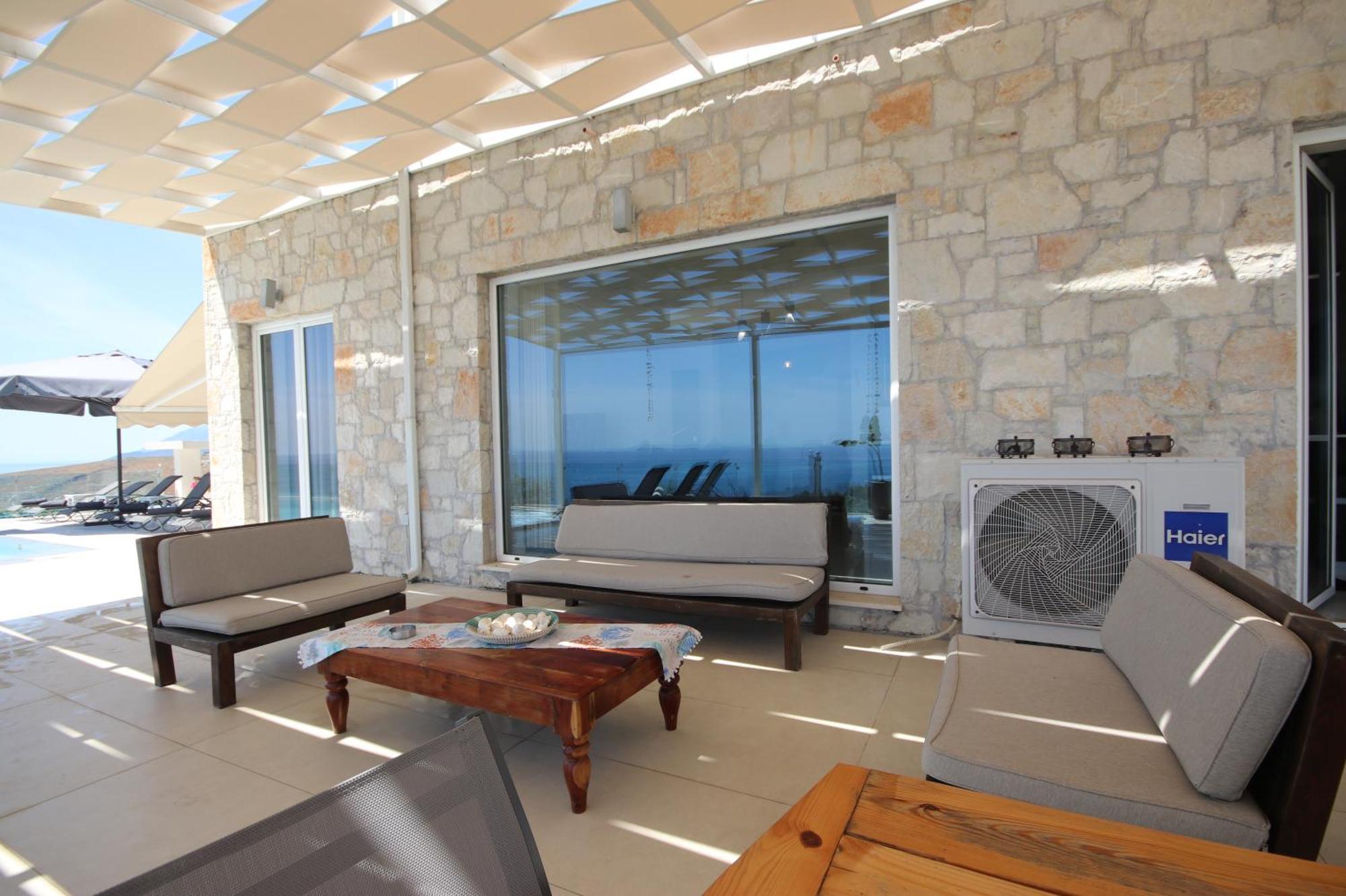 Ionian Pool House Villa Porto Palermo Exterior photo