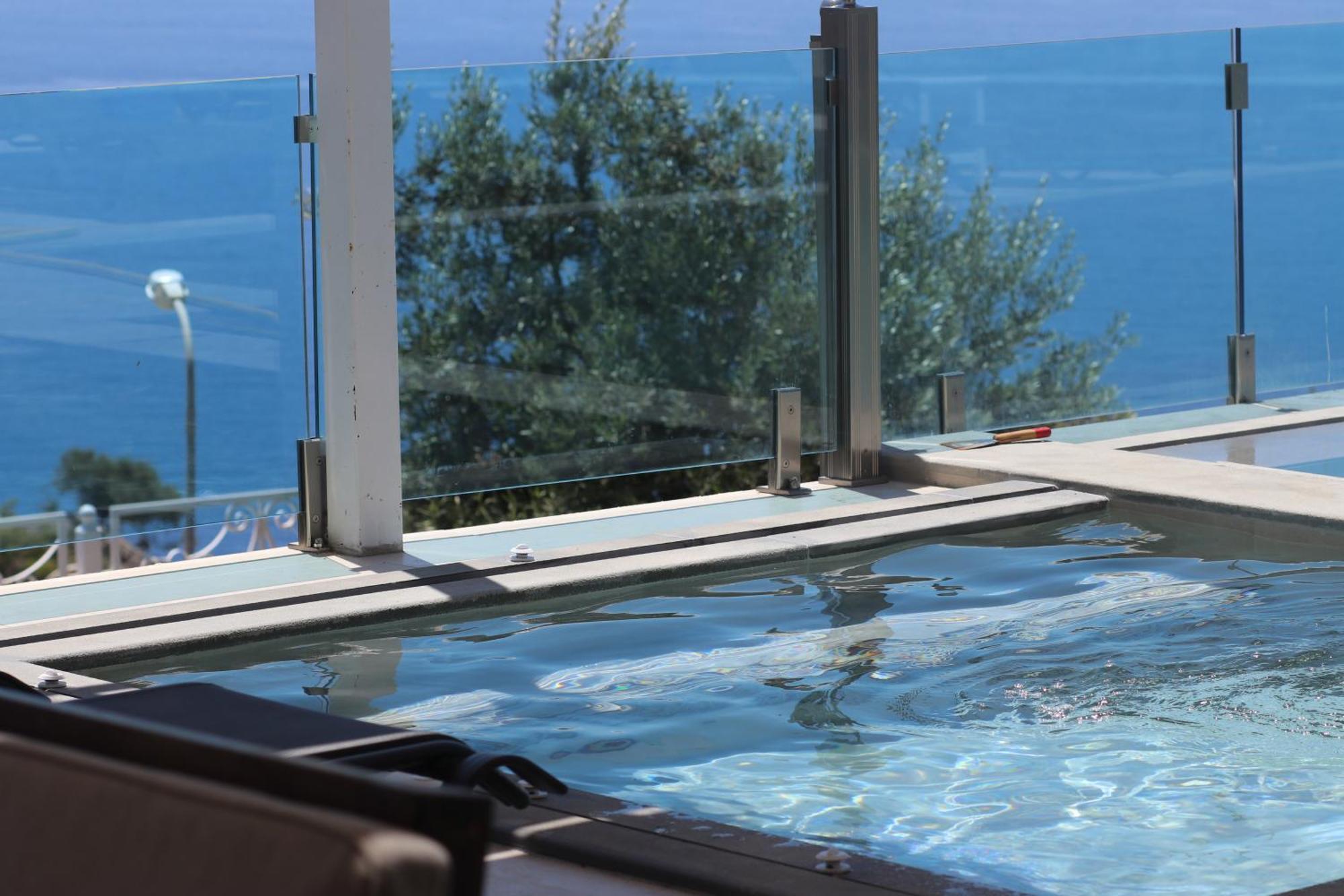 Ionian Pool House Villa Porto Palermo Exterior photo